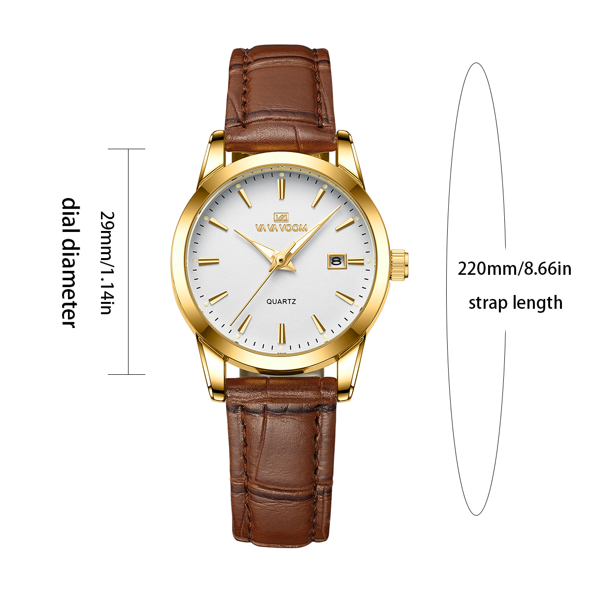 Relojes de mujer moda 29mm Min - Anti-Magnetic Watch reseña y precio