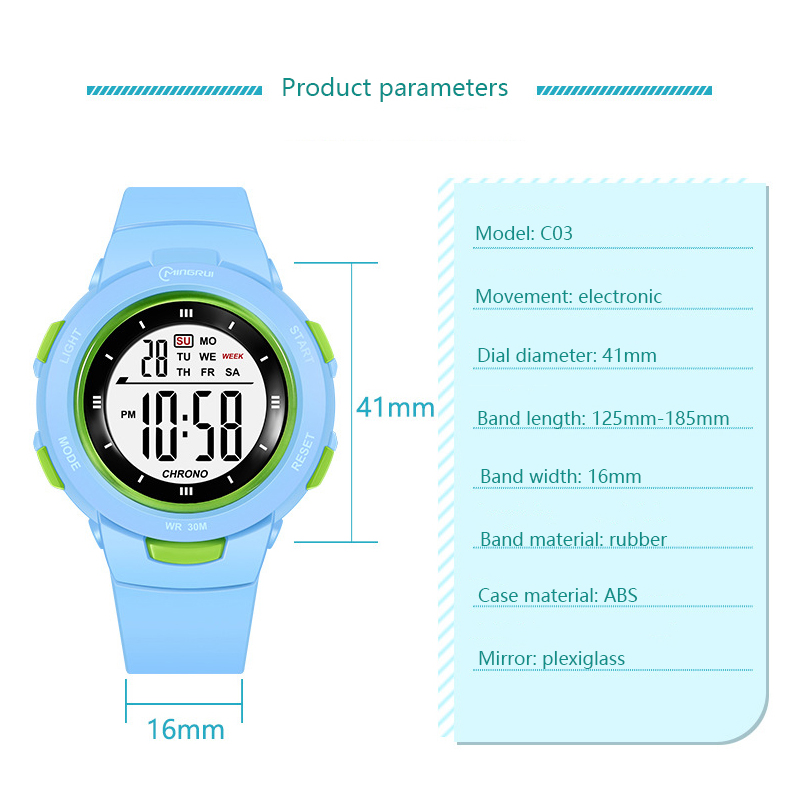 Relojes UTHAI para niños, moda - Smartwatch Digital Watches For Kid Boy With Alarm reseña y precio